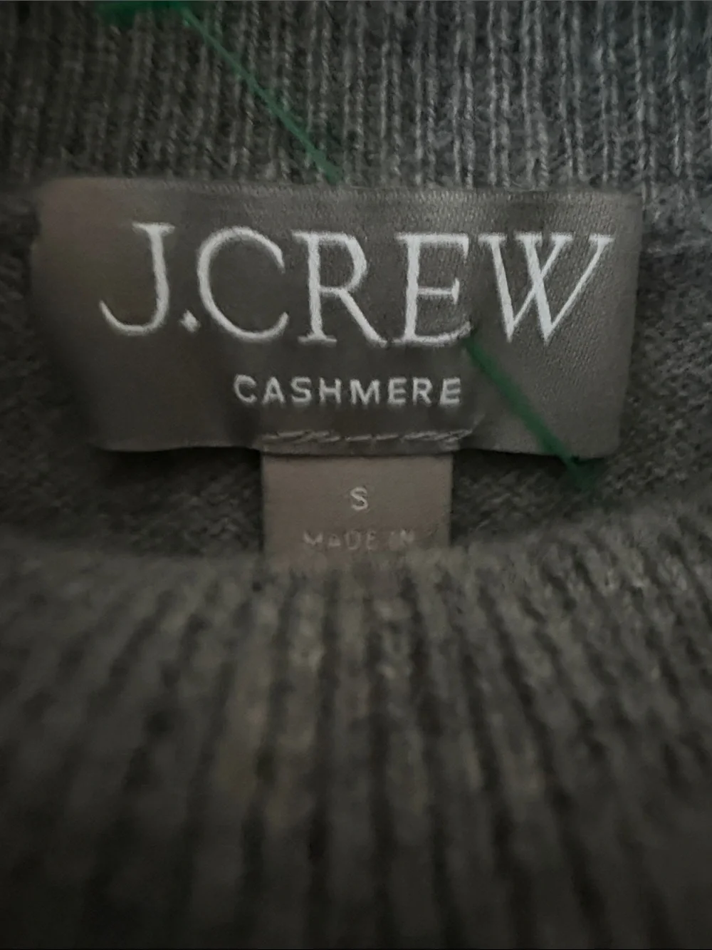 J. Crew Light Gray Turtleneck Sweater hundred percent cashmere sweater